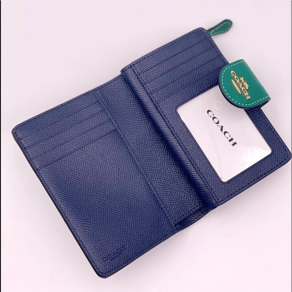 Coach Medium Corner Zip Wallet - Picture 6 of 11